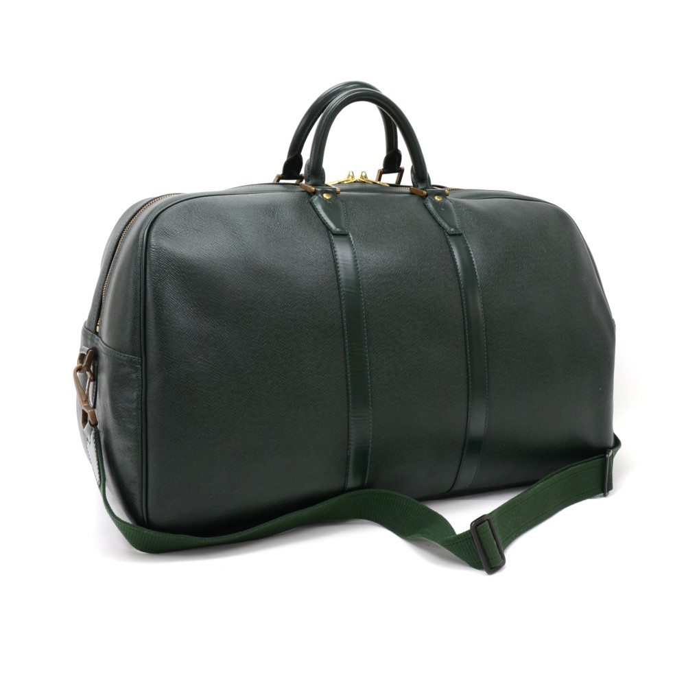 Louis Vuitton Vintage - Taiga Satellite 53 - Dark Green - Taiga Leather  Travel Bag - Luxury High Quality - Avvenice