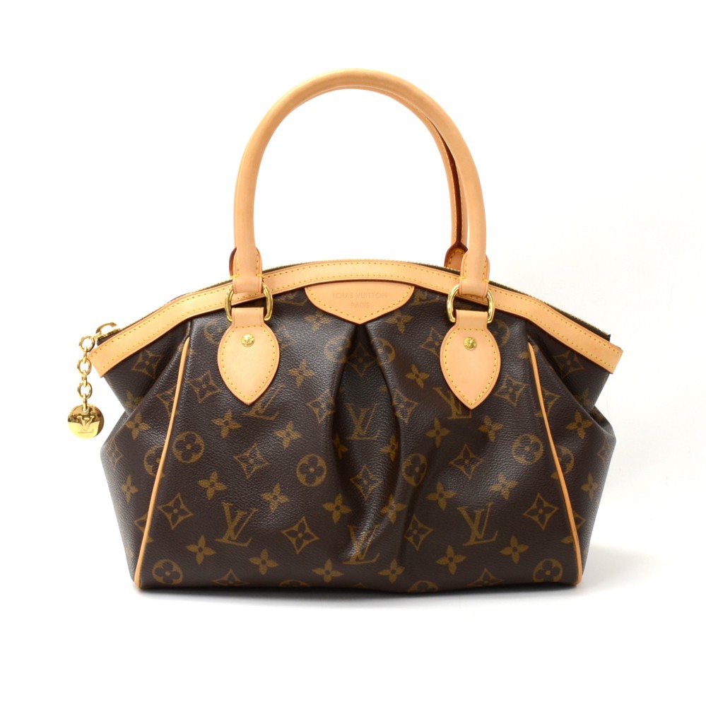 LOUIS VUITTON Tivoli GM Hand bag  Monogram canvas leather Brown Luxury  Bags  Wallets on Carousell