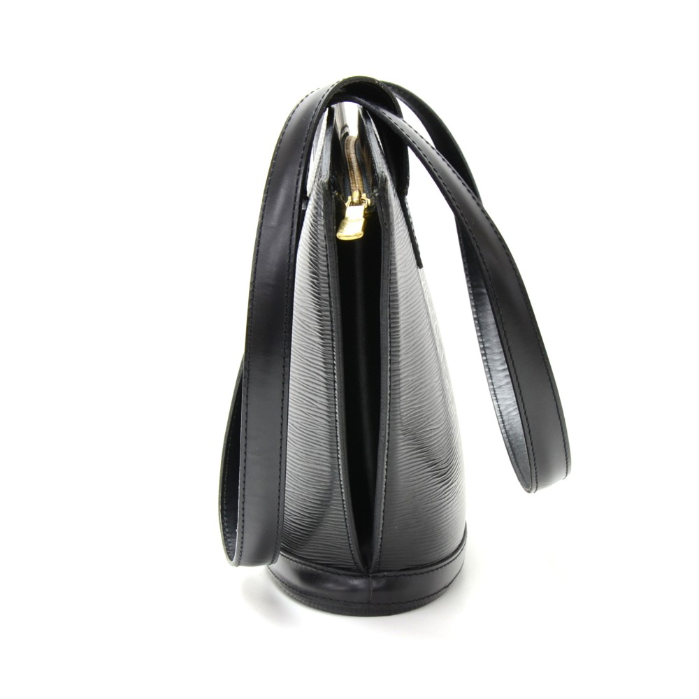 LOUIS VUITTON SAINT JACQUES SHOPPING Epi Black Noir Shoulder Bag No.1246-c