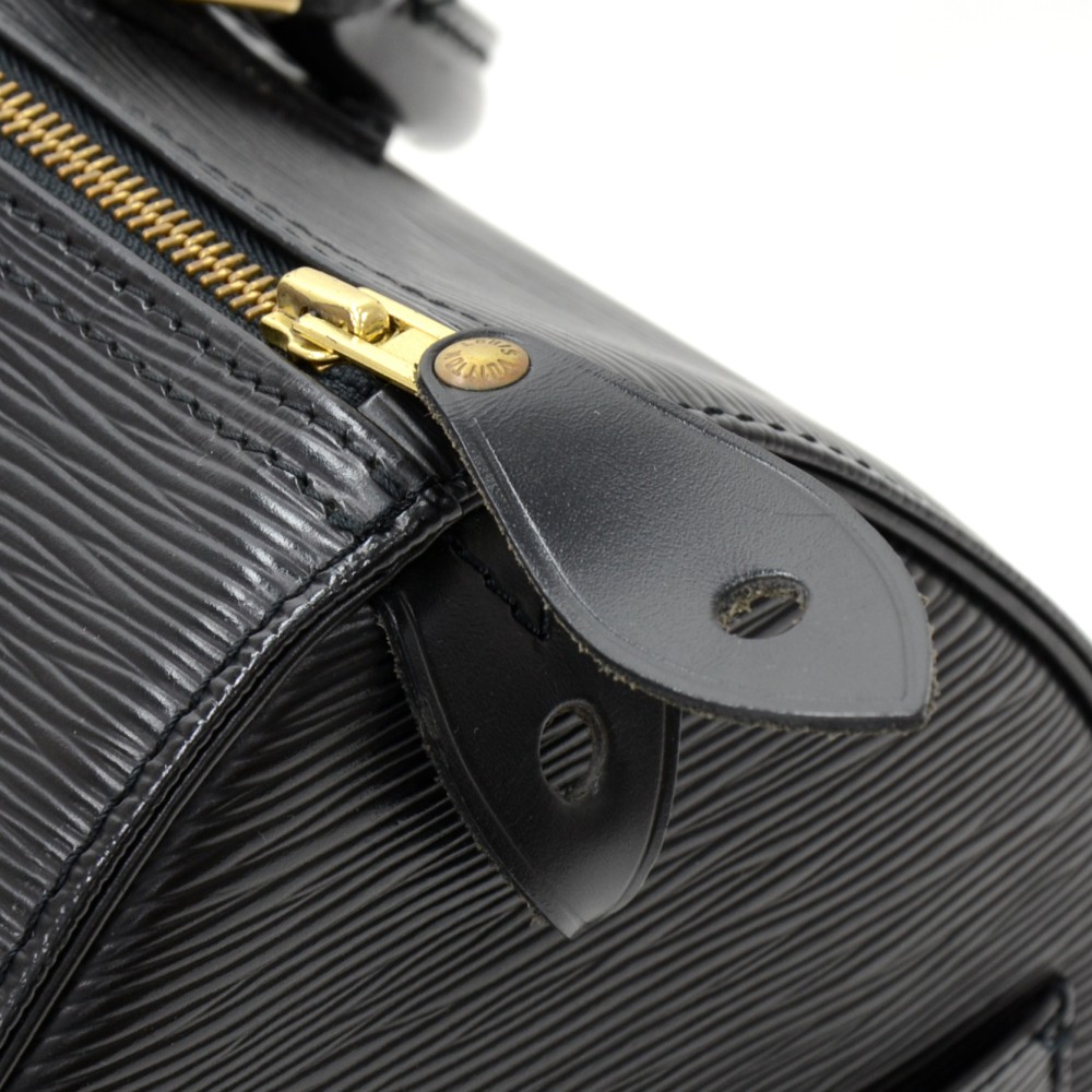 Louis Vuitton Vintage Epi Speedy 30 - Black Handle Bags, Handbags -  LOU752713