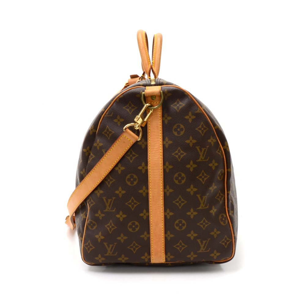 Louis Vuitton Keepall 60 Bandouliere Used (6046)