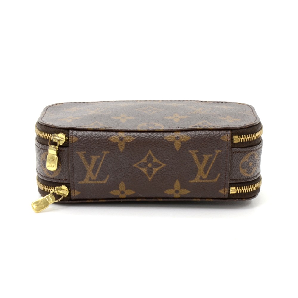 Louis Vuitton Trousse Blush PM Cosmetic Pouch(Brown)