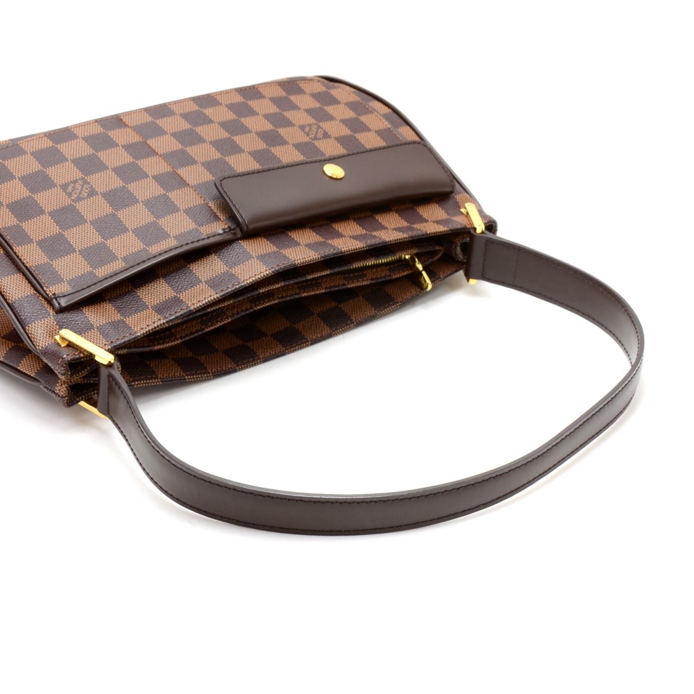 Louis Vuitton - Aubagne Damier Ebene Canvas Shoulder Bag