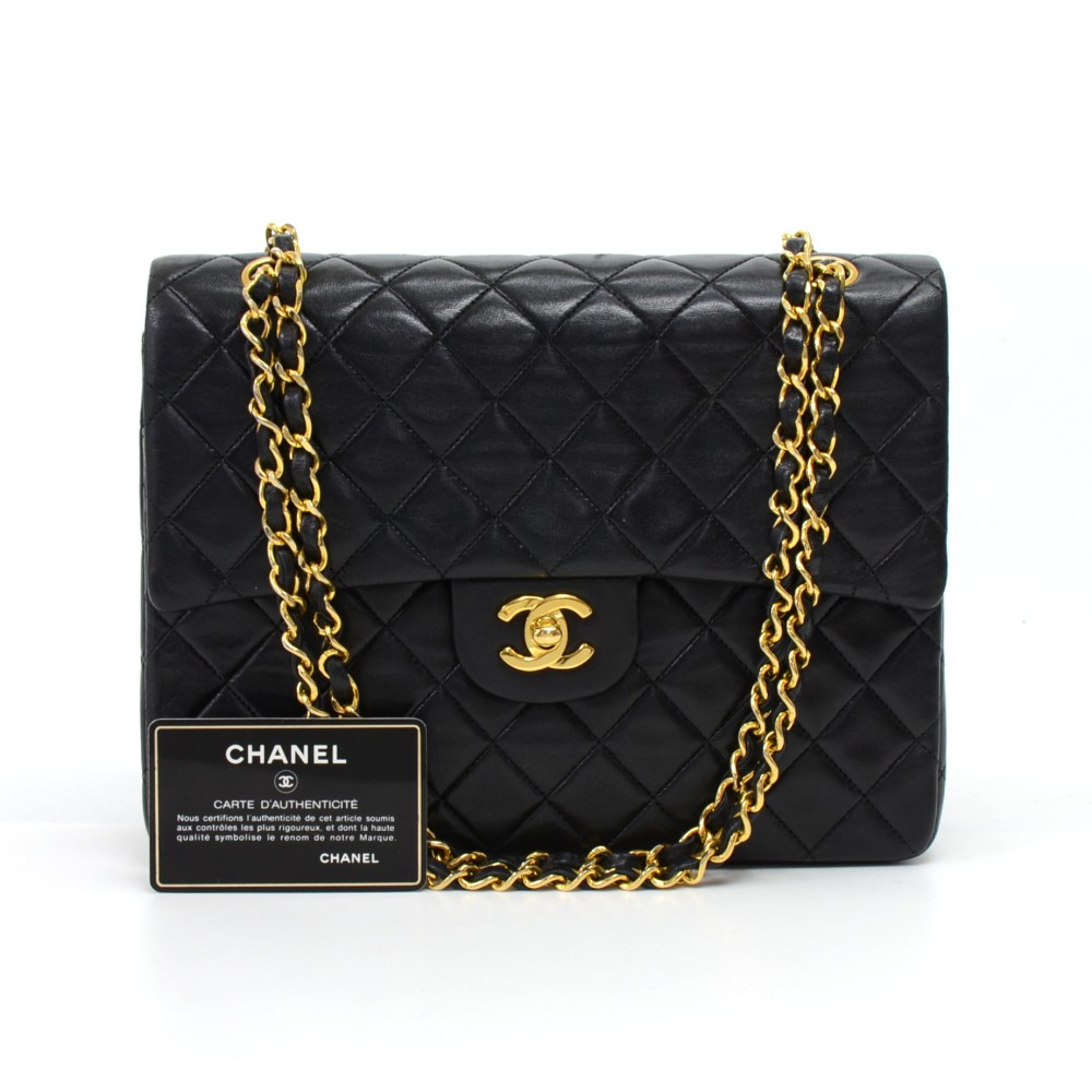 2005 Chanel 2.55 Timeless Beige Leather With Bicolor Chain For