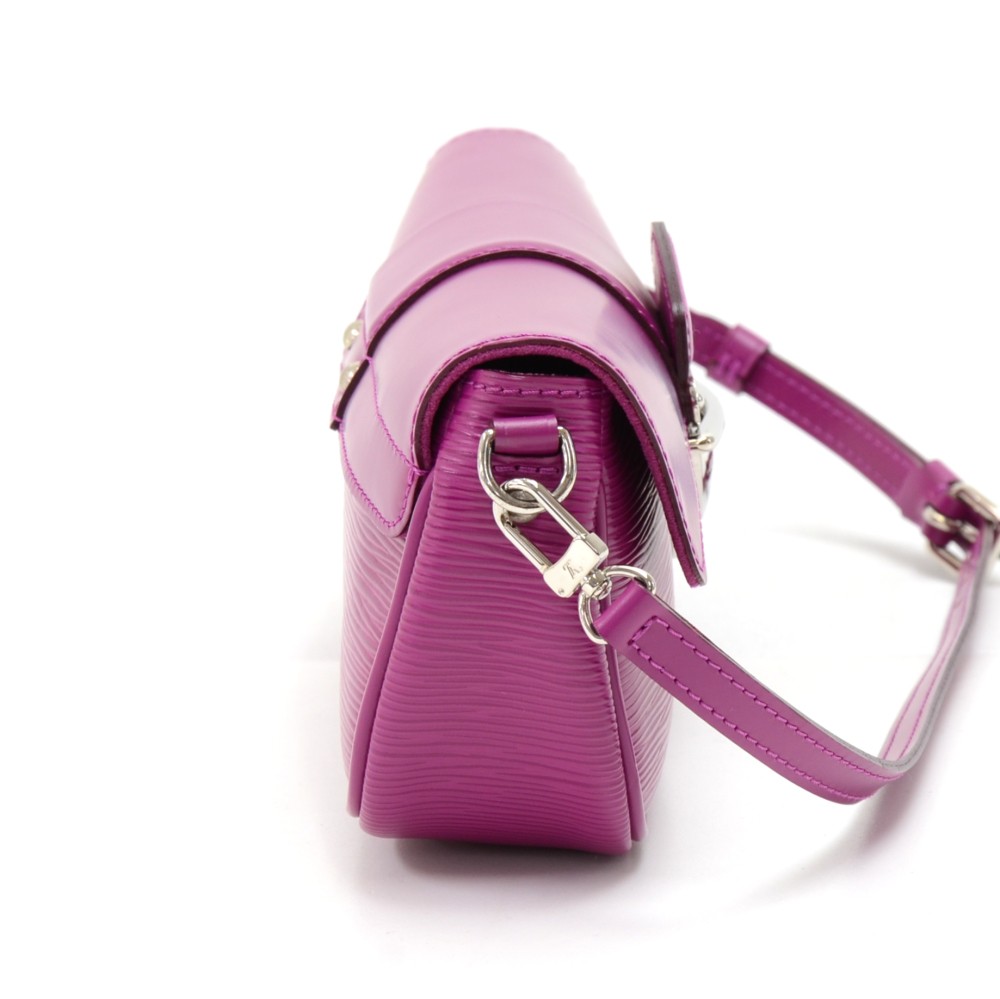 Louis Vuitton Epi Mabillon M5223b Purple Leather Pony-style calfskin  ref.952177 - Joli Closet