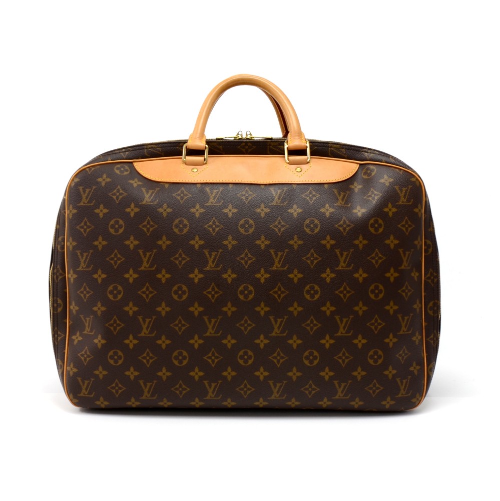 Brown Louis Vuitton Monogram Alize 24 Heures Travel Bag – RvceShops Revival