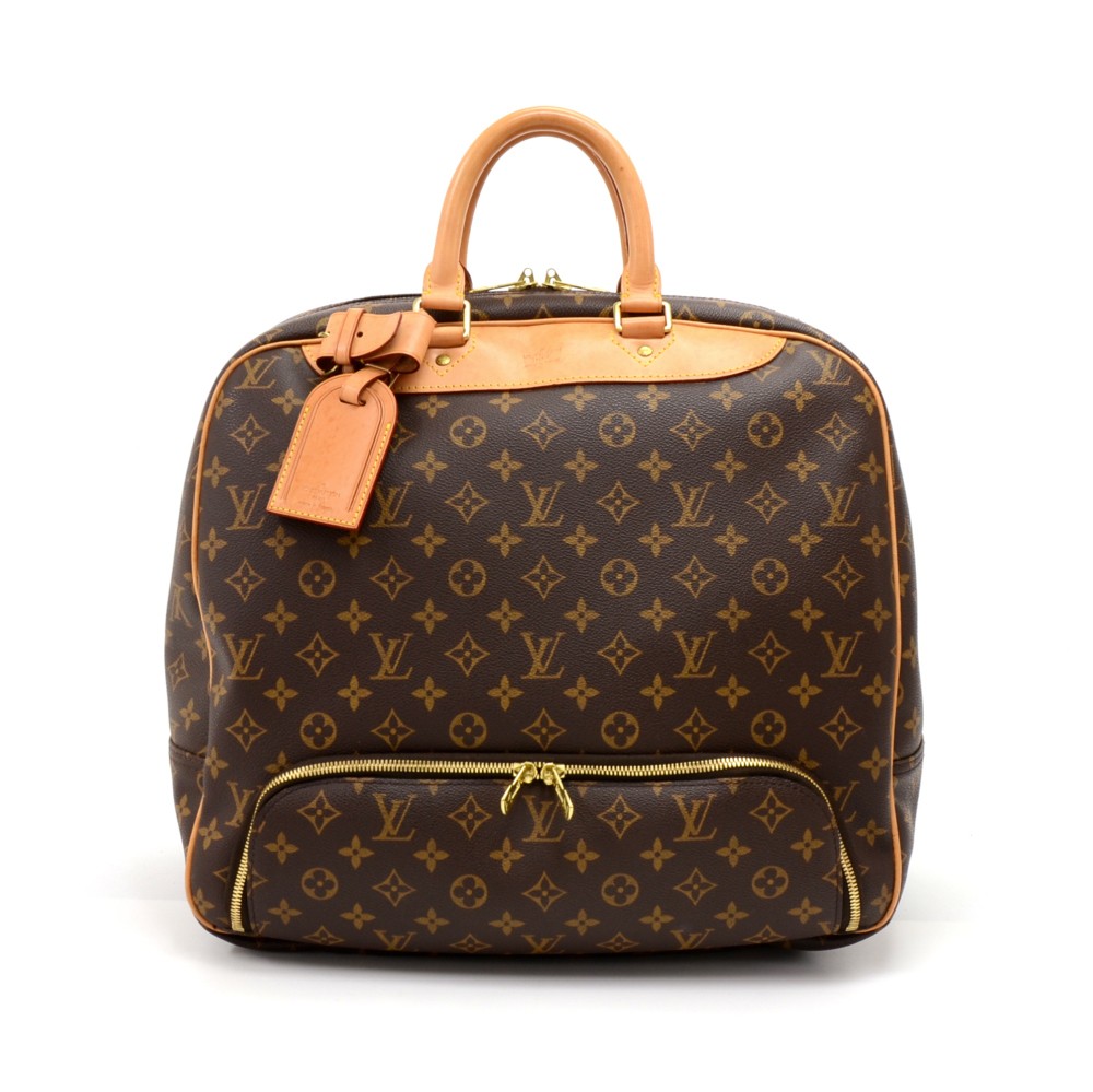 Authentic Louis Vuitton Monogram Evasion Travel Bag F/S DHL EMS
