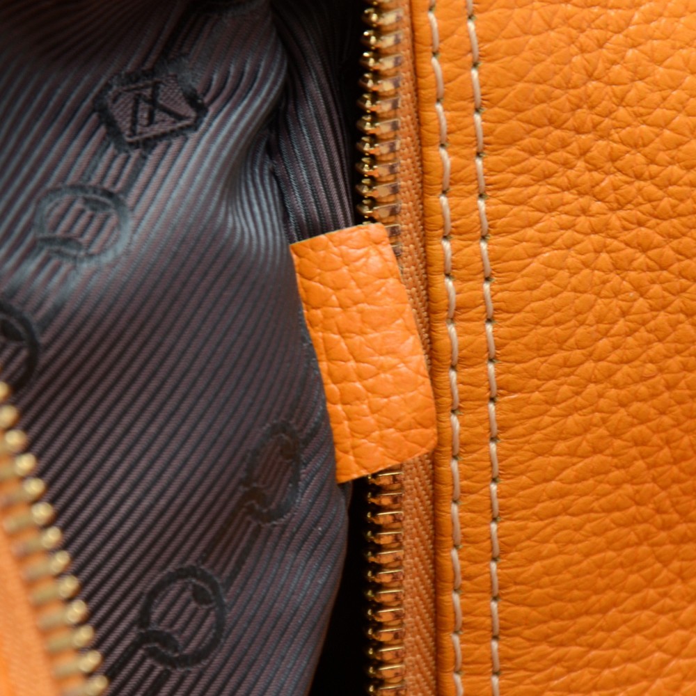 Louis Vuitton Keepall 50 Tobago Red Leather Travel Bag ○ Labellov