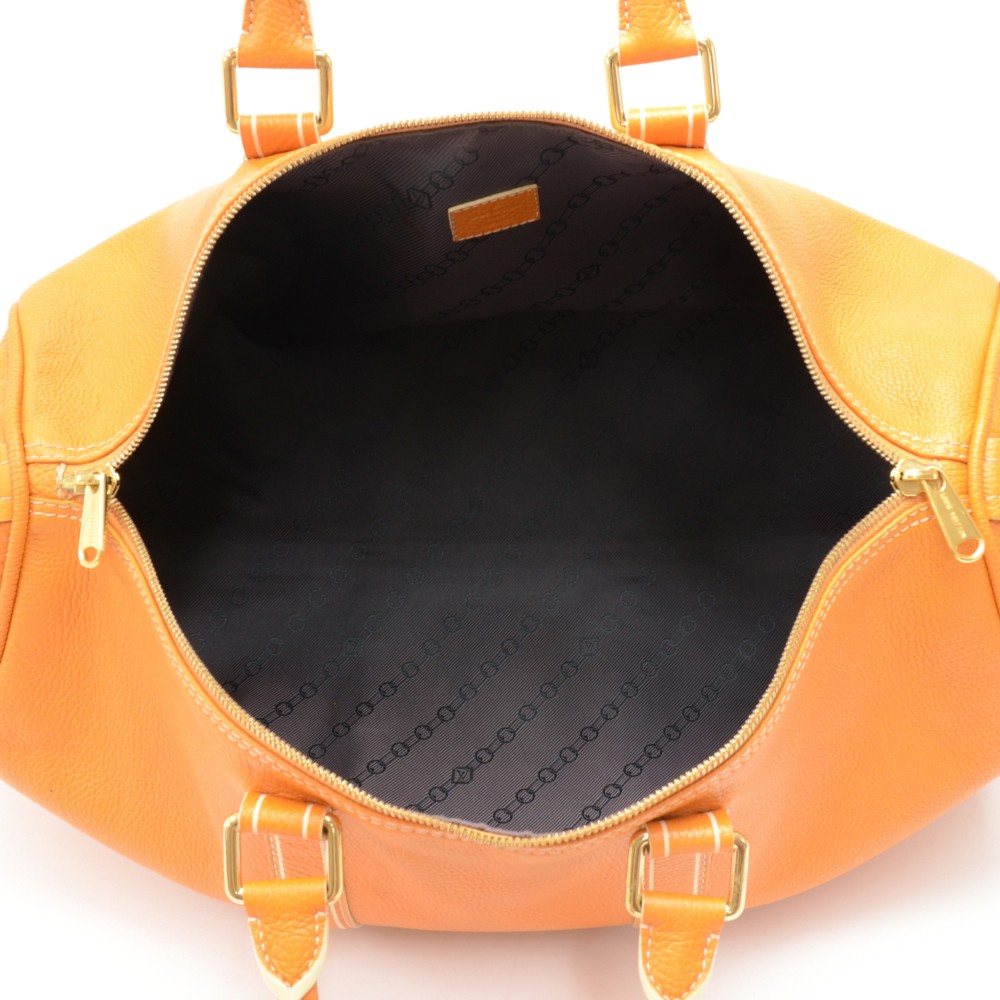 Louis Vuitton Louis Vuitton Keepall 50 Orange Tobago Leather Travel