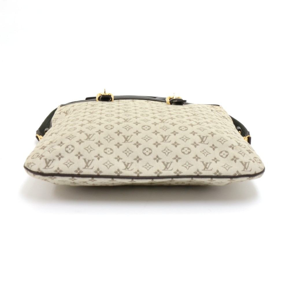Louis Vuitton Khaki Green Mini Lin Francoise 2way Folding Tote Bag 863316  at 1stDibs