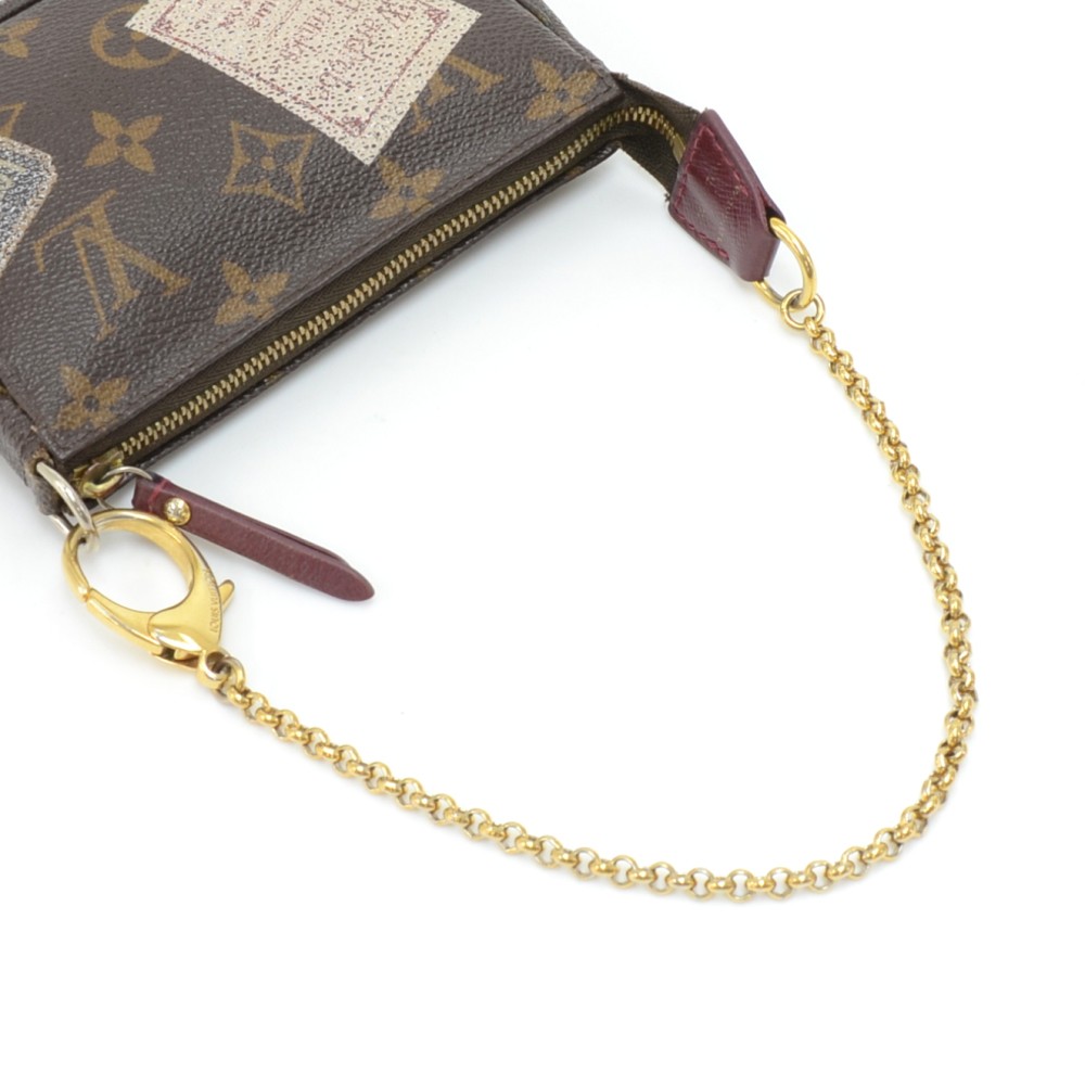 Louis Vuitton 2021 Vernis Mini Pochette Accessories - Gold Mini Bags,  Handbags - LOU730208