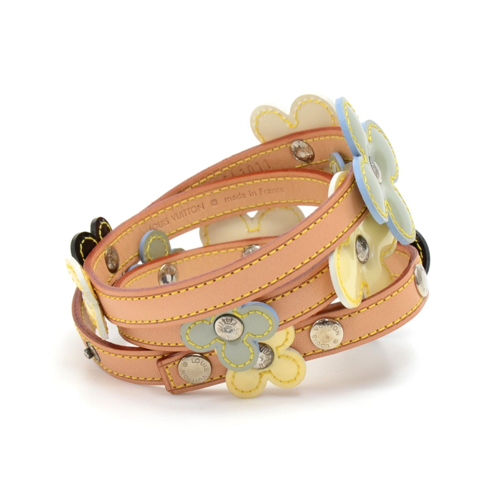 Louis Vuitton, Jewelry, Louis Vuitton Vernis Flower Bracelet