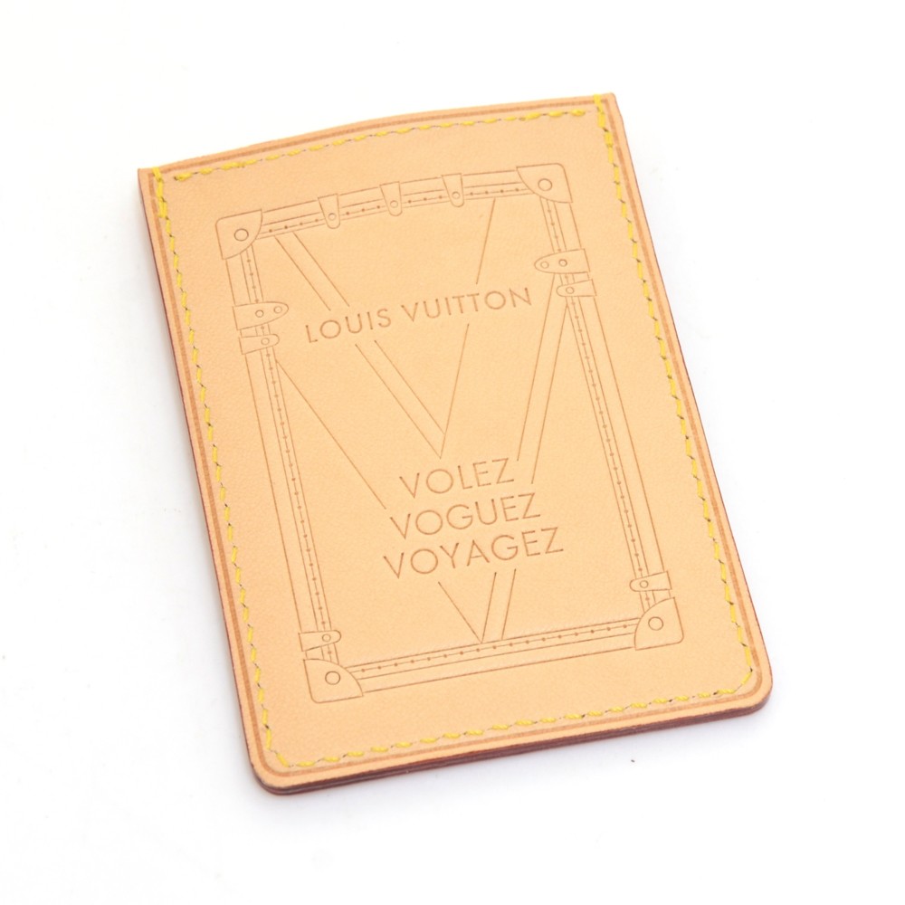 Louis Vuitton Louis Vuitton Volez Voguez Voyagez Vachetta Leather