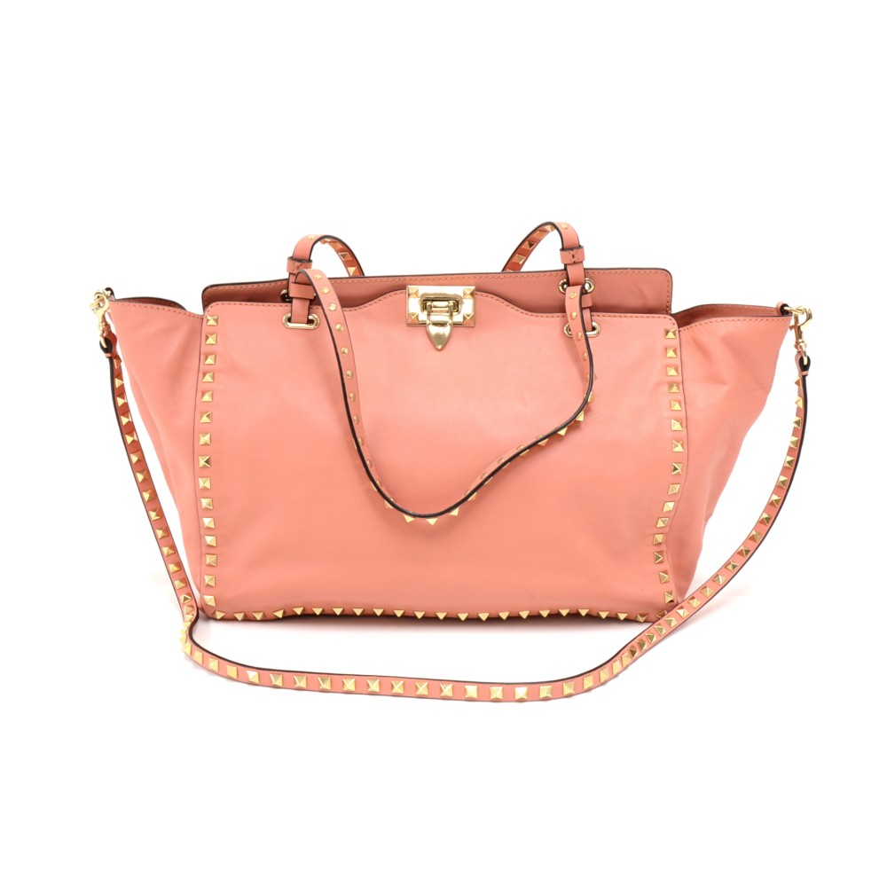 Valentino rockstud medium tote best sale