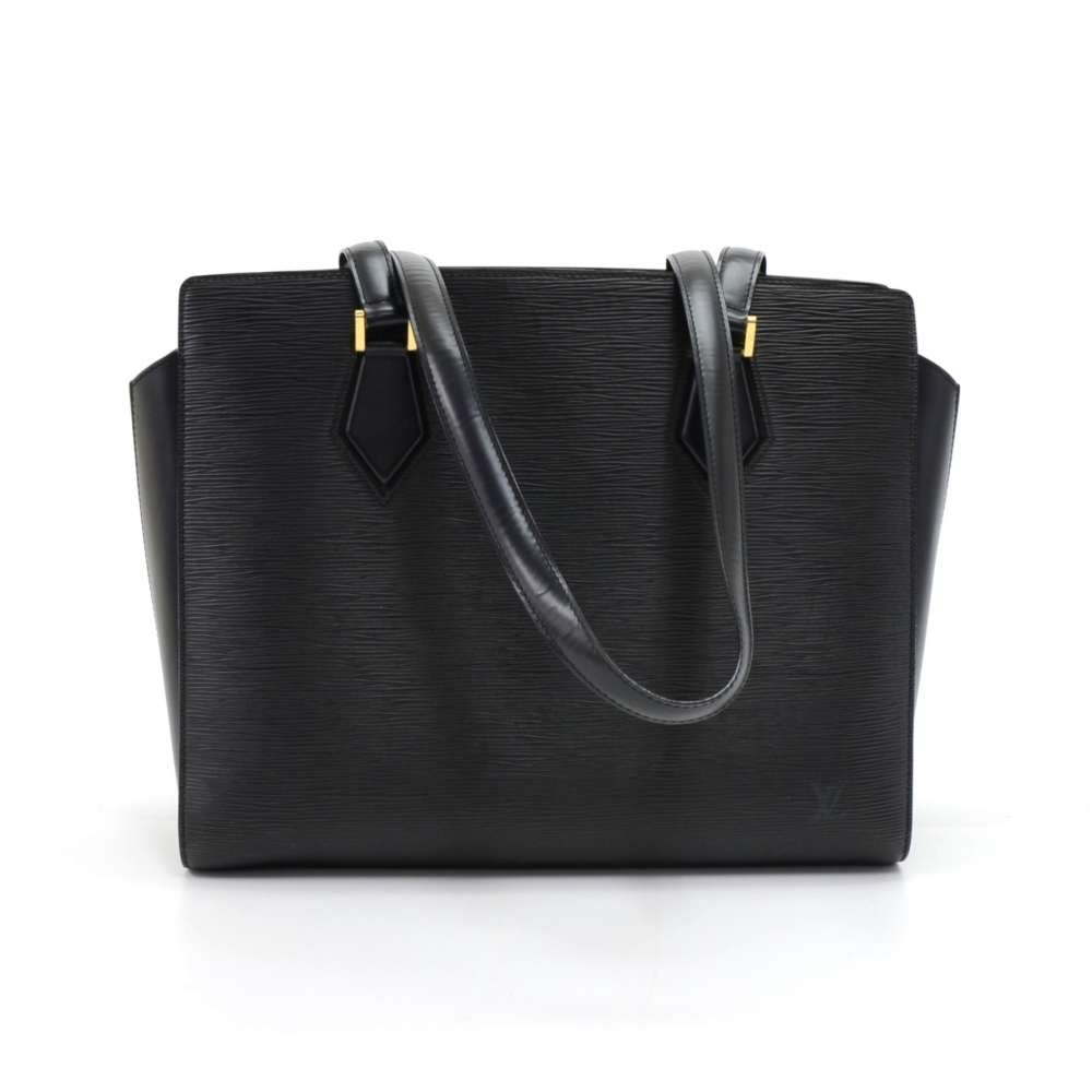 used Pre-owned Louis Vuitton Louis Vuitton Duplex Tote Bag M52423 EPI Leather Kenya Brown Shoulder (Good), Adult Unisex, Size: (HxWxD): 28cm x 36cm x