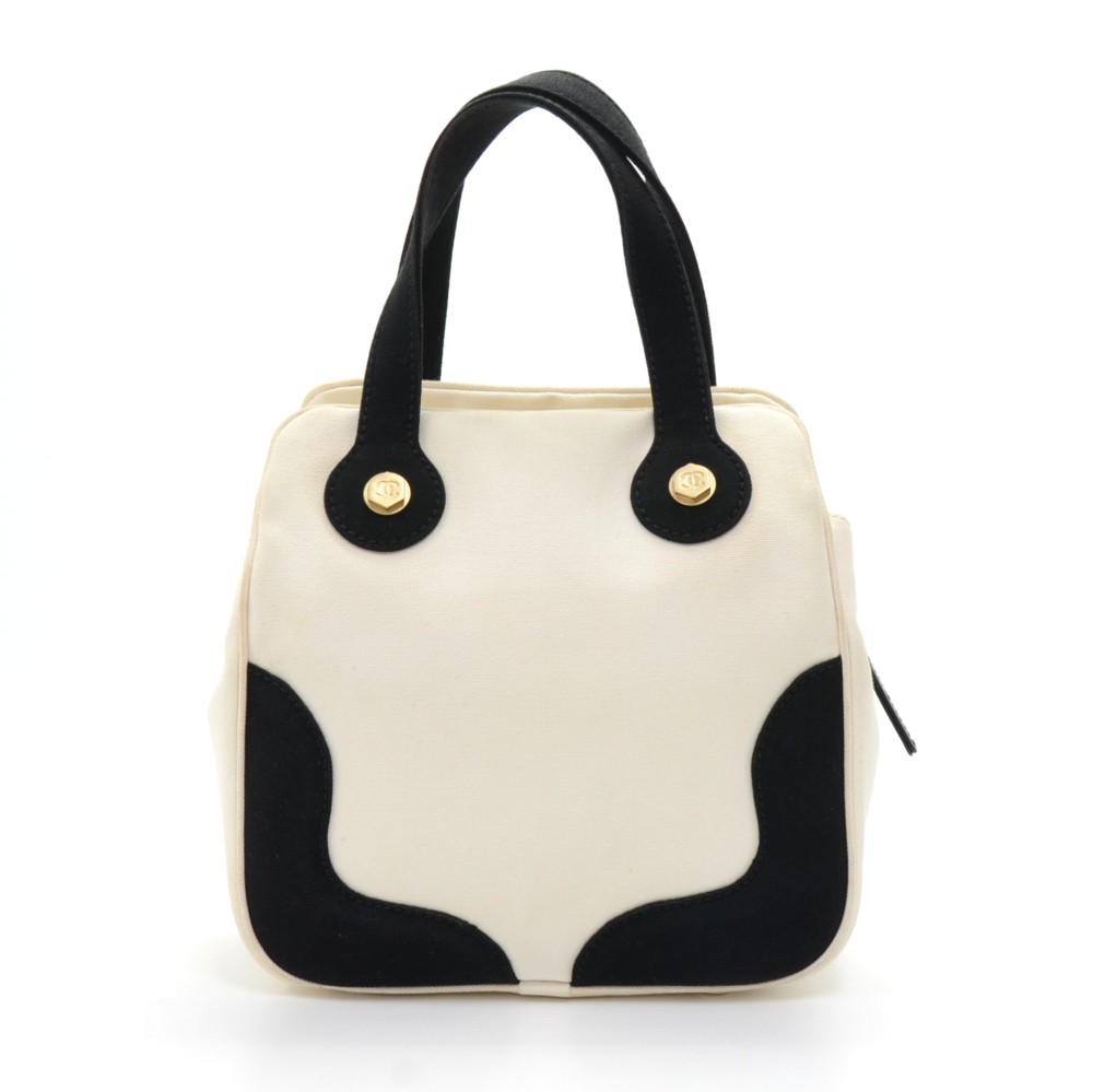 Chanel Marshmallow CC Handle Bag - White Handle Bags, Handbags - CHA953697