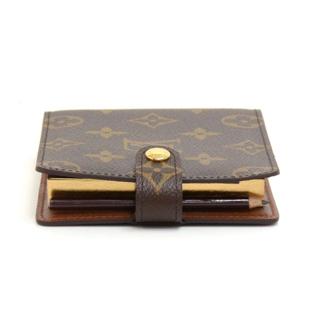 ルイヴィトン　LOUISVUITTON　メモ Louis Vuitton Louis Vuitton Memo Pad Monogram Canvas Cover