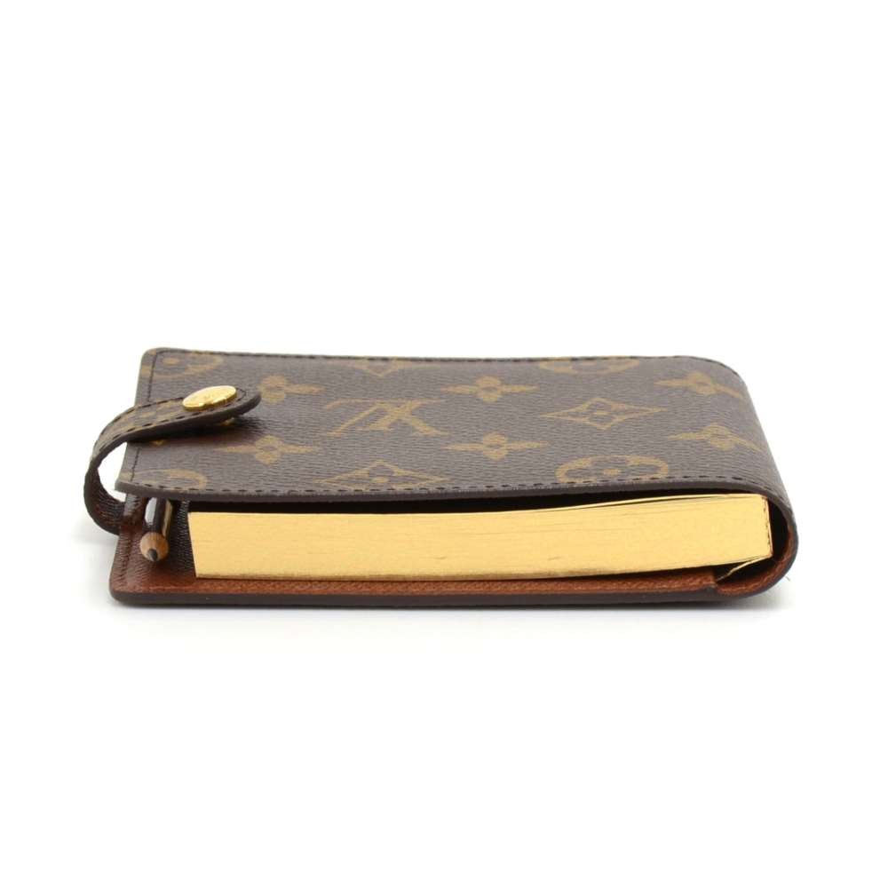 ルイヴィトン　LOUISVUITTON　メモ Louis Vuitton Louis Vuitton Memo Pad Monogram Canvas Cover