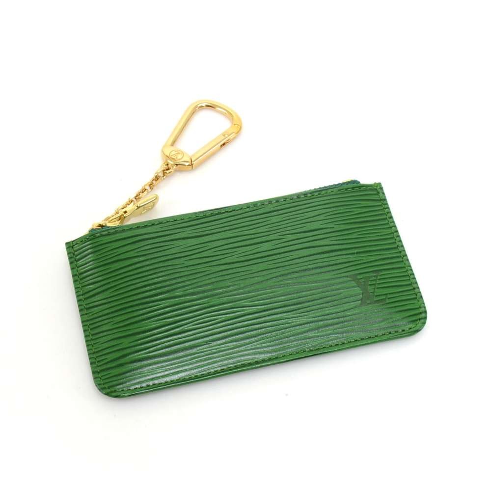 Louis Vuitton Key Pouch Vert D'eau Green