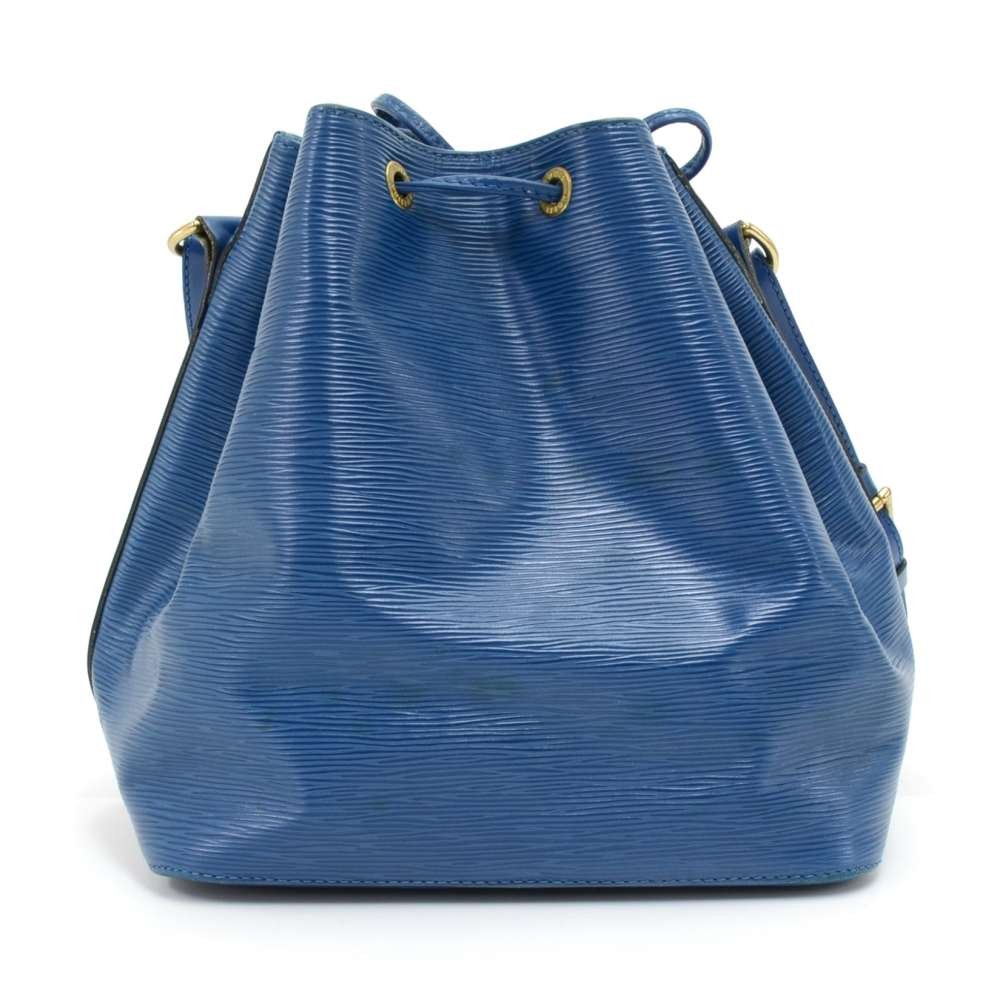 Louis Vuitton Vintage Louis Vuitton Petit Noe Blue Epi Leather