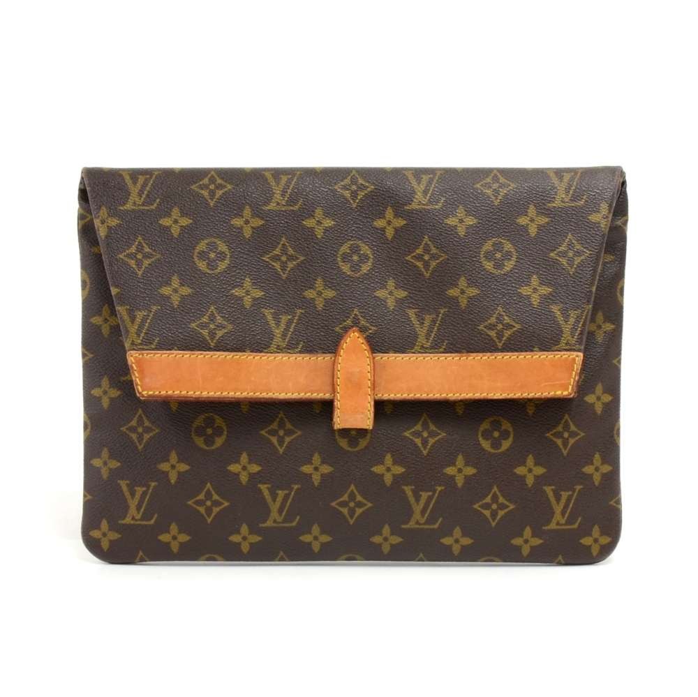 Louis Vuitton Pochette A4 Multipocket Pouch Monogram Canvas and Printed  Leather - ShopStyle Clutches