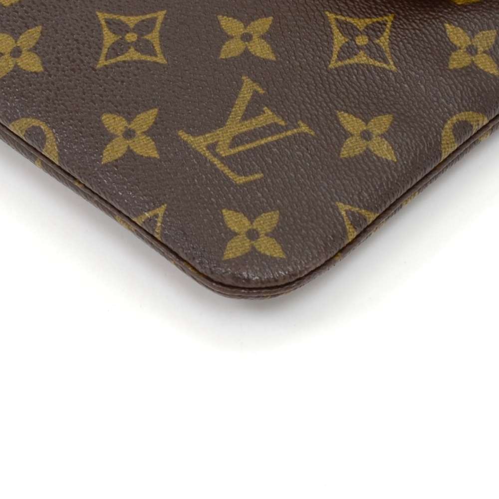 Vintage Louis Vuitton Monogram Pochette Pliante 234 LV Clutch Bag