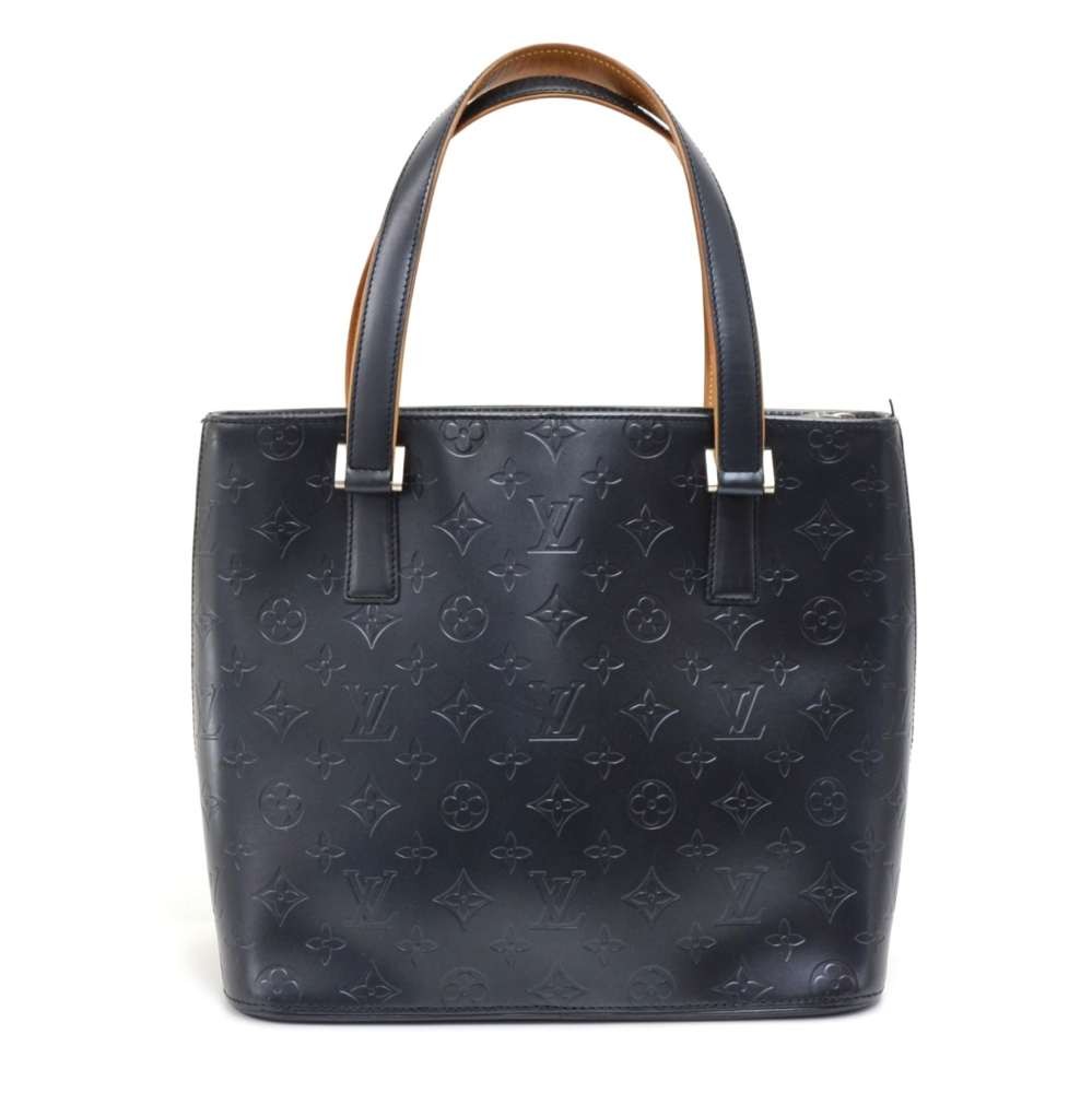 Louis Vuitton 2006 pre-owned Sack Boss Fall shoulder bag, Blue Louis  Vuitton Monogram Mat Stockton Tote Bag