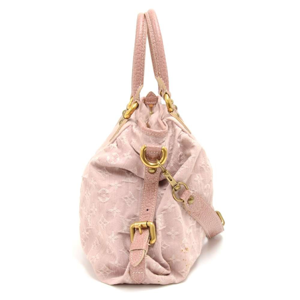 Louis Vuitton Neo Cabby denim pink review #bagreview #DenimLV 