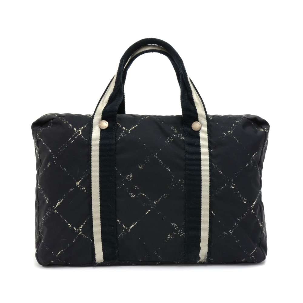 Chanel Travel Ligne Laptop Bag - Metallic Handle Bags, Handbags - CHA820435