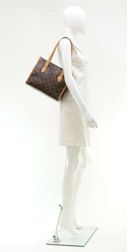 Louis Vuitton Popincourt Haut Bag Brown Leather ref.211628 - Joli Closet