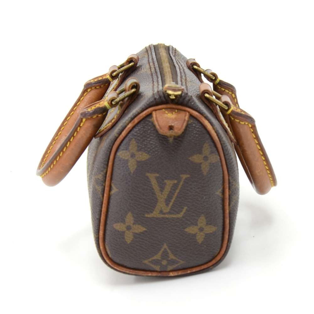 Louis Vuitton Vintage Mini Speedy Sac HL Monogram Canvas Hand Bag and Strap  at 1stDibs