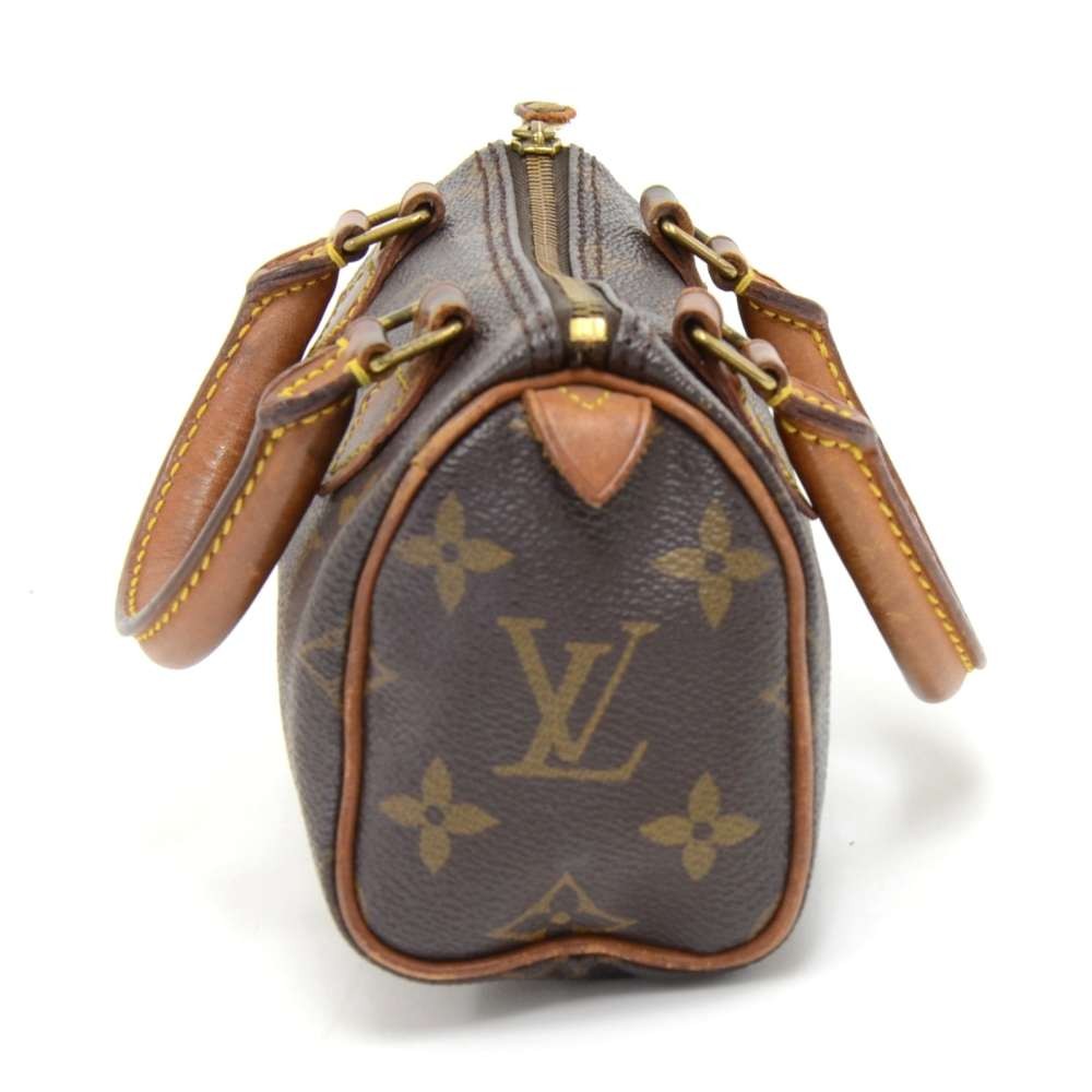 Vintage Louis Vuitton Mini Speedy Sac HL Monogram Canvas Hand Bag at 1stDibs