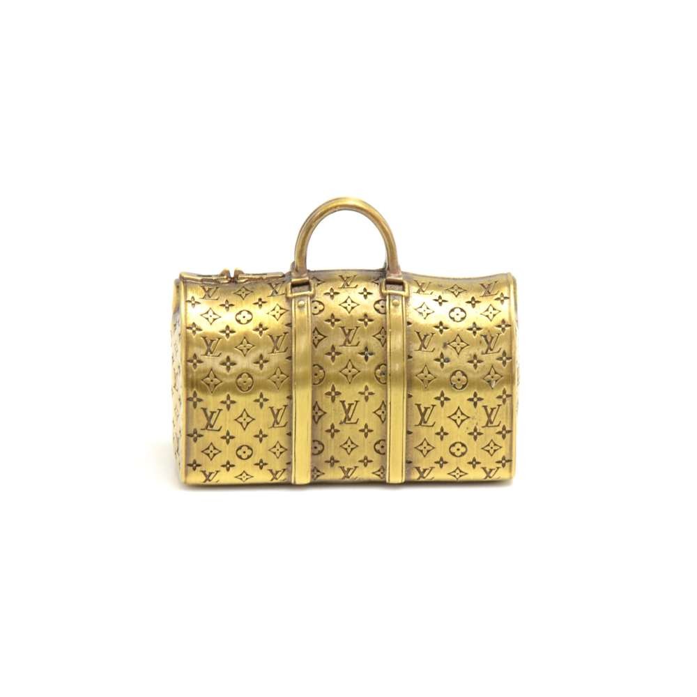 Louis Vuitton Rare Antique Brass Keepall Paperweight - A World Of Goods For  You, LLC