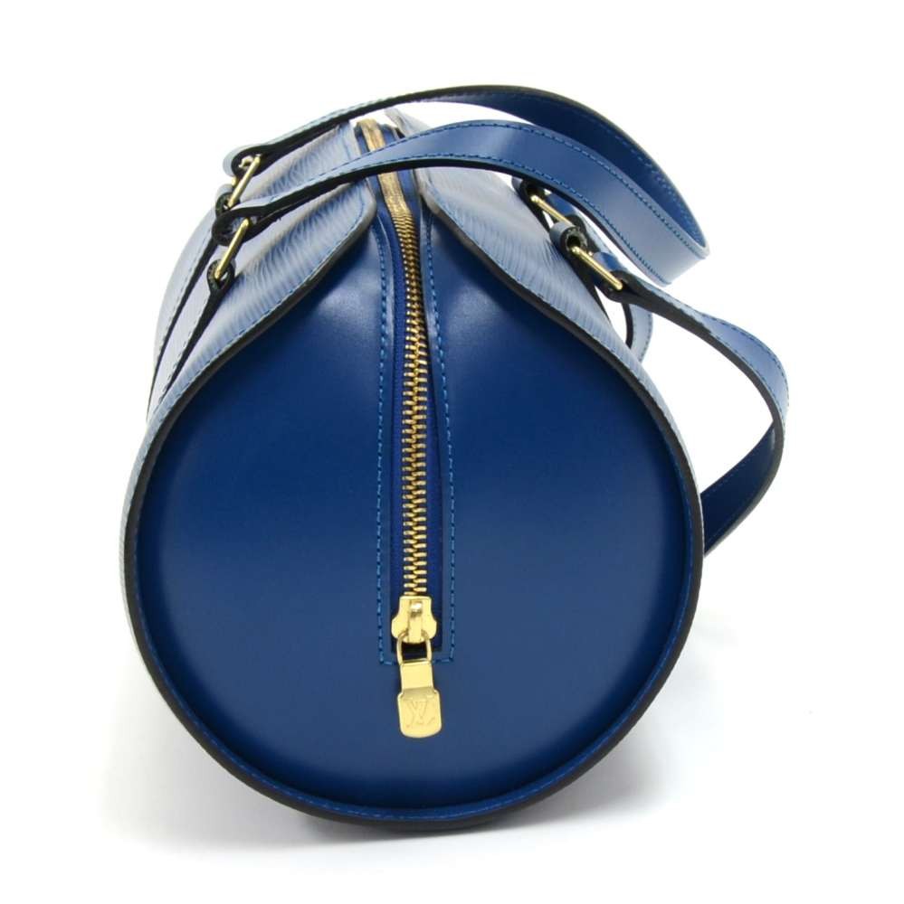 Louis Vuitton Soufflot Tote Epi Leather MM Blue 226050395