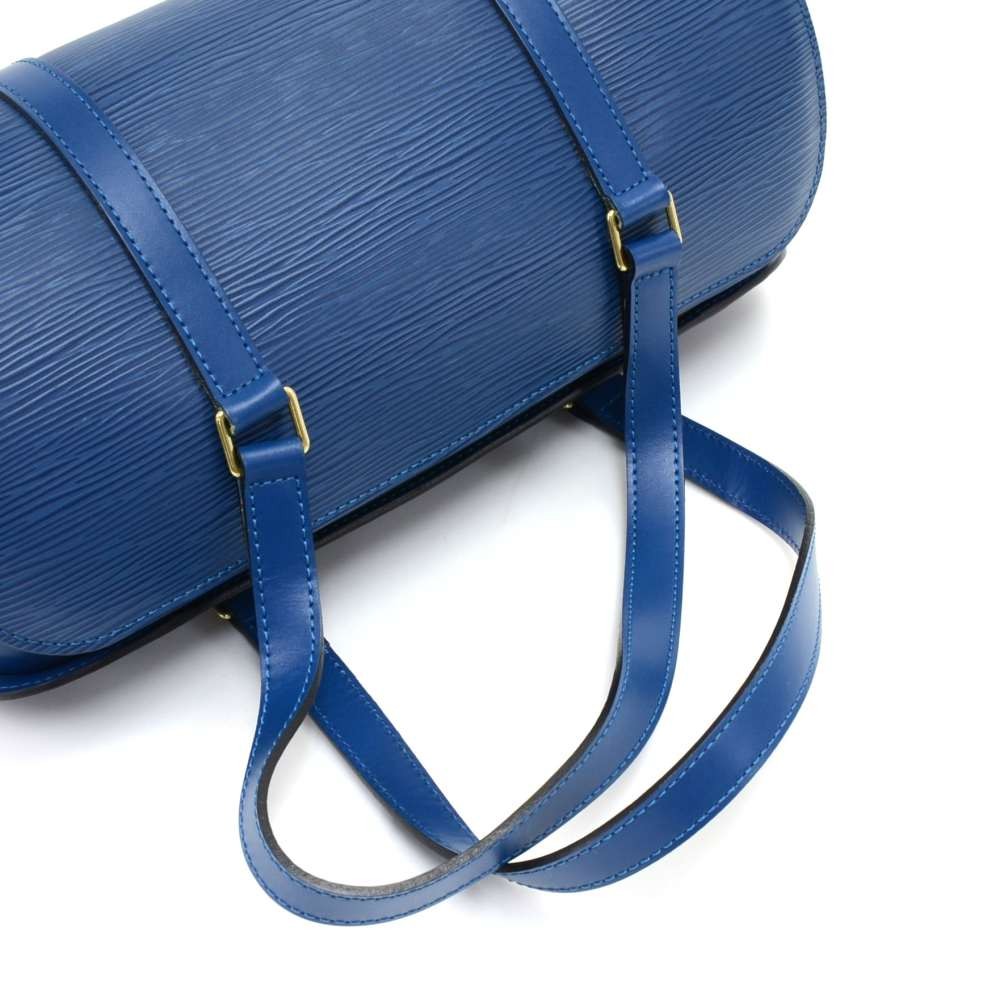 LV Louis Vuitton Epi Soufflot Handbag Shoulder Bag With Baby Mini