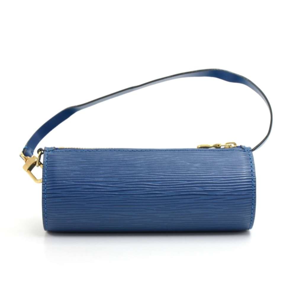 Louis Vuitton Blue Epi Soufflot MM Leather ref.577243 - Joli Closet
