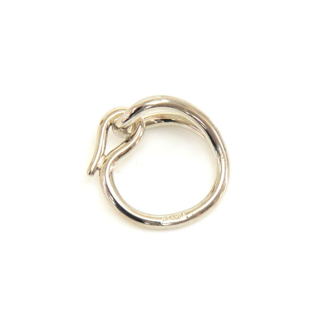 Oval Scarf Ring in Silver (2 sizes)
