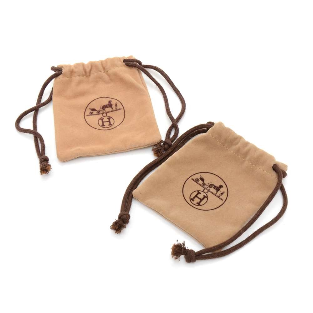 Small Cream Louis Vuitton Dust Bags (Set of