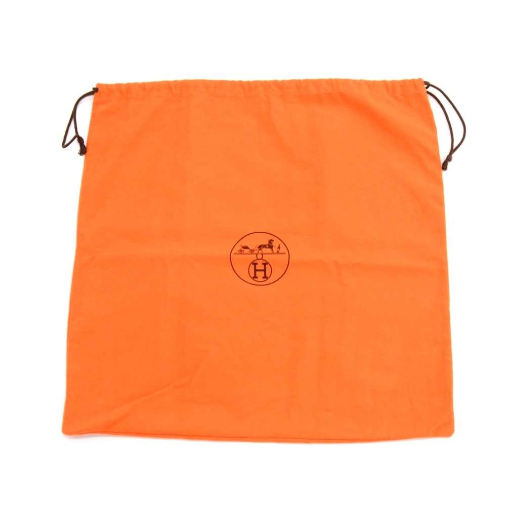 Hermes Hermes Orange Dust bag for Large 