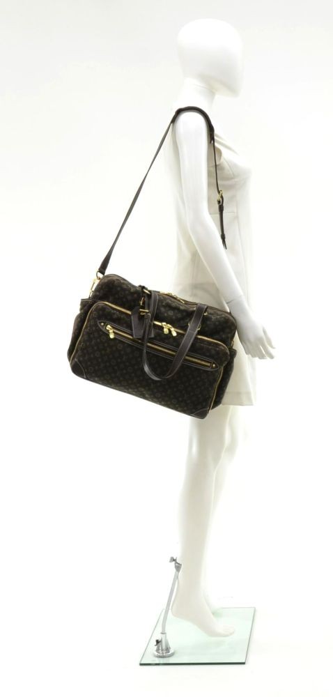 Louis Vuitton Monogram Mini Lin Sac a Langer Diaper Bag - Brown