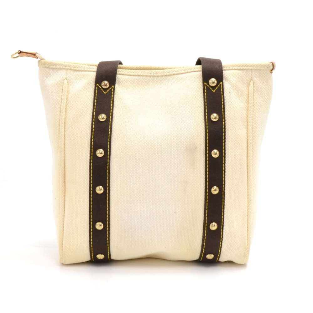 Auth Louis Vuitton Antigua Cabas MM Tote Bag Shoulder Bag Brun M40086 Used