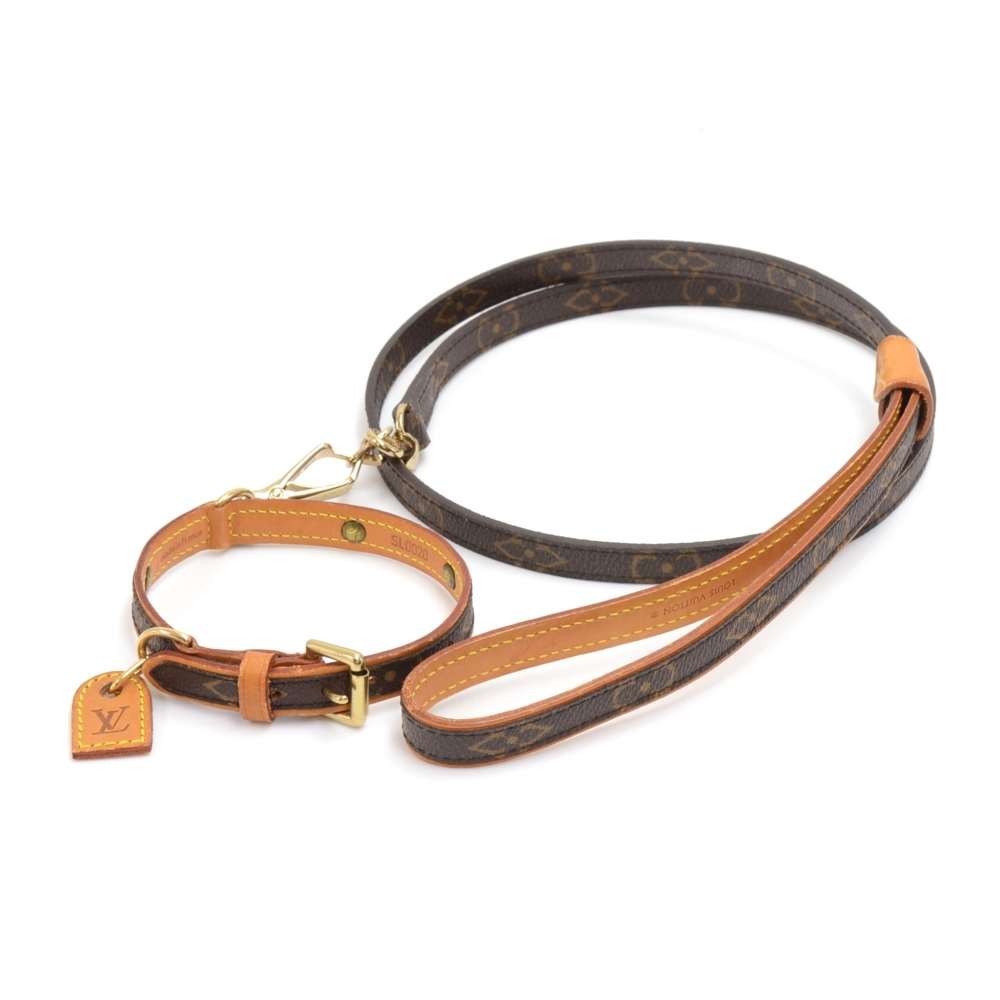 Brown Luxury Collar and Leash Set  Etsy