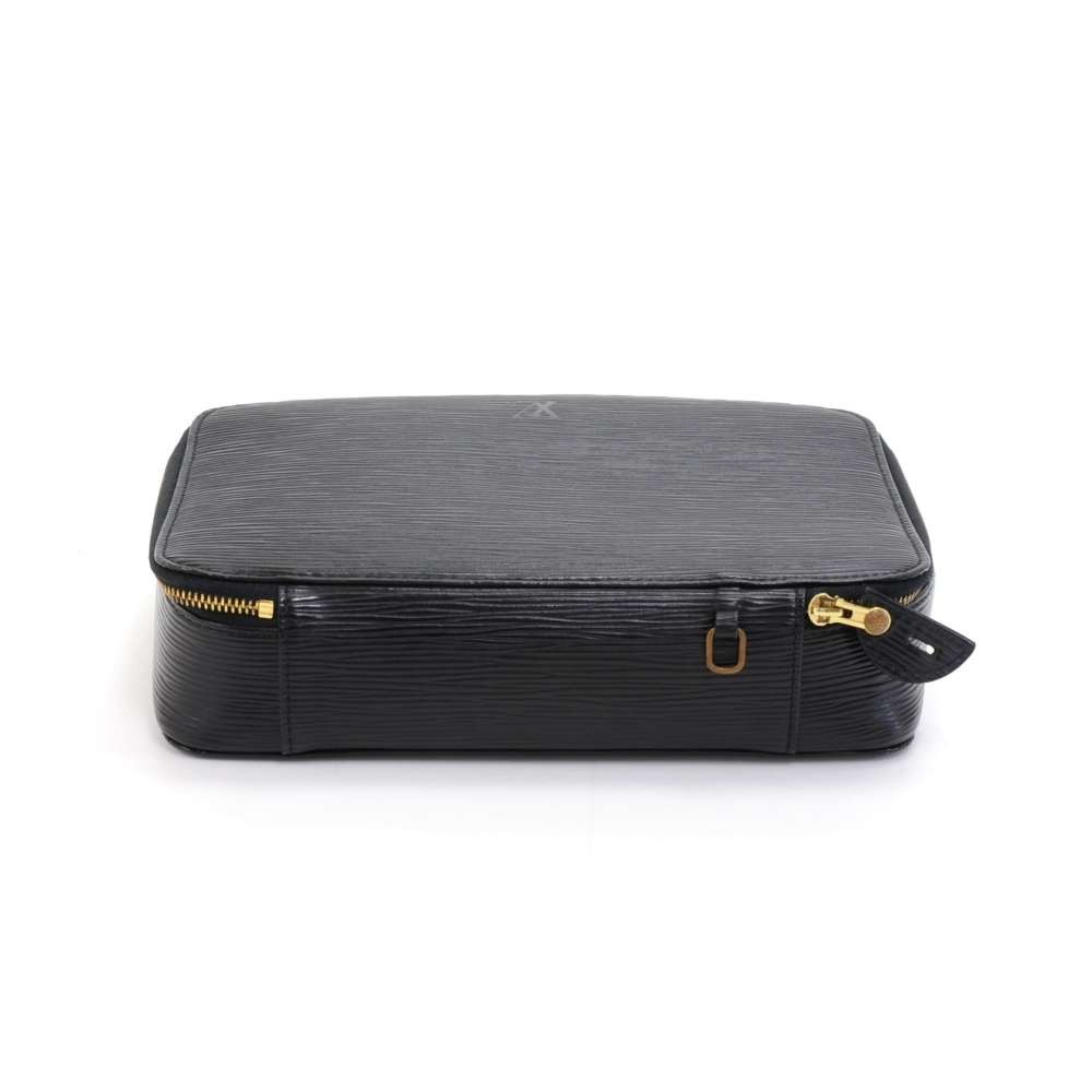 Louis Vuitton Black Epi Leather Monte-Carlo Travel Jewelry Case, myGemma, HK