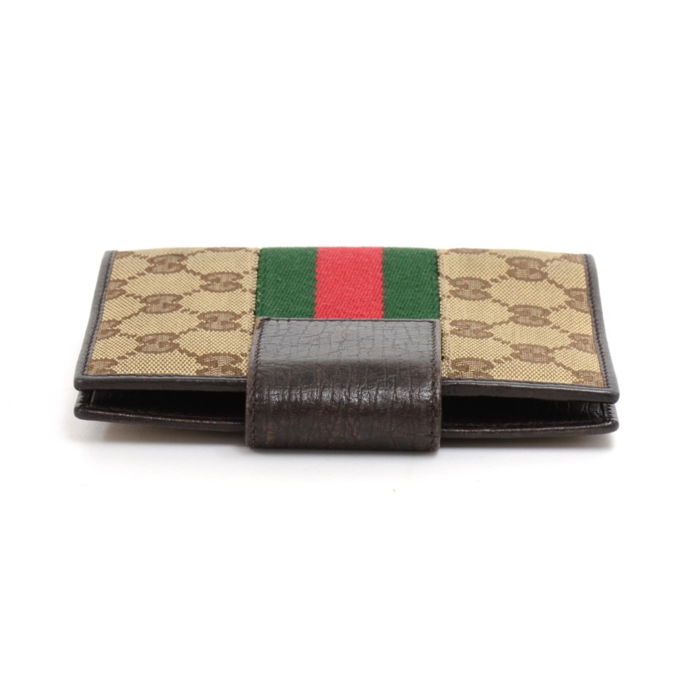 GUCCI-GG-Canvas-Leather-6-Rings-Key-Case-Beige-Brown – dct