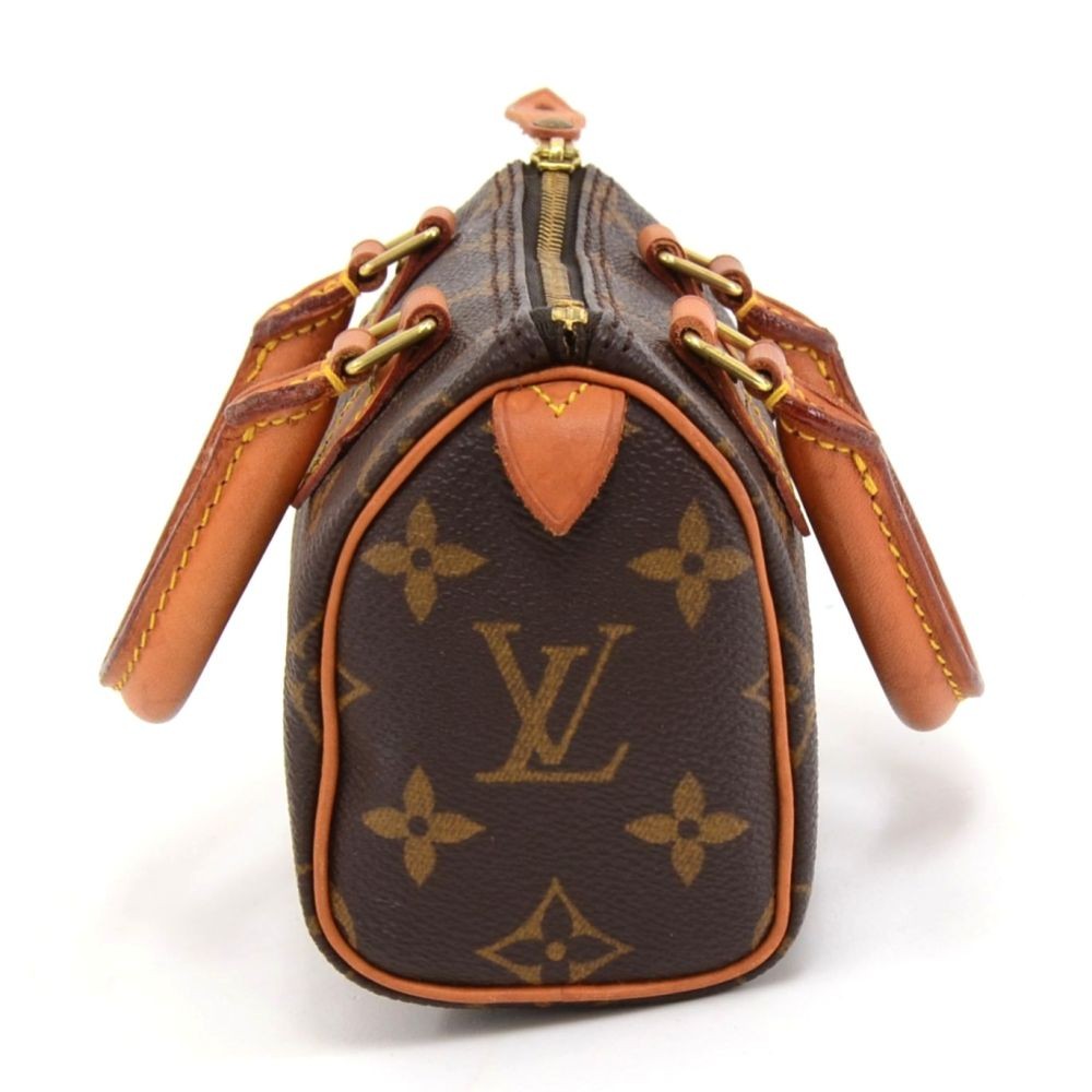 Louis Vuitton Monogram Mini Sac Speedy HL - Brown Handle Bags, Handbags -  LOU777872