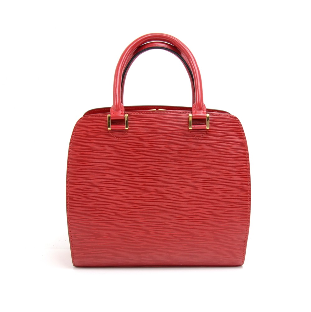 Phenix leather handbag Louis Vuitton Red in Leather - 33975044