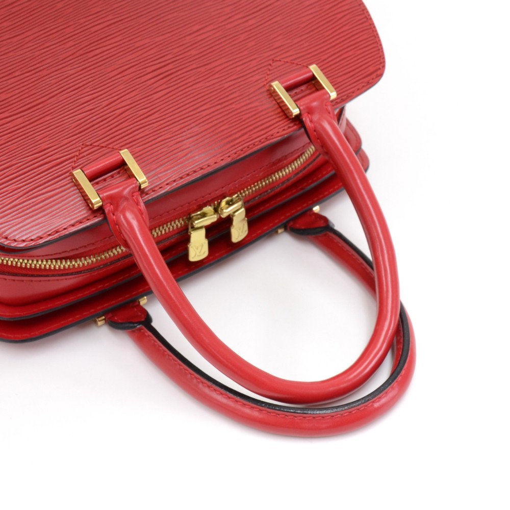 Louis Vuitton, Bags, Louis Vuittonred Epi Leather Pont Neuf Pm Bag