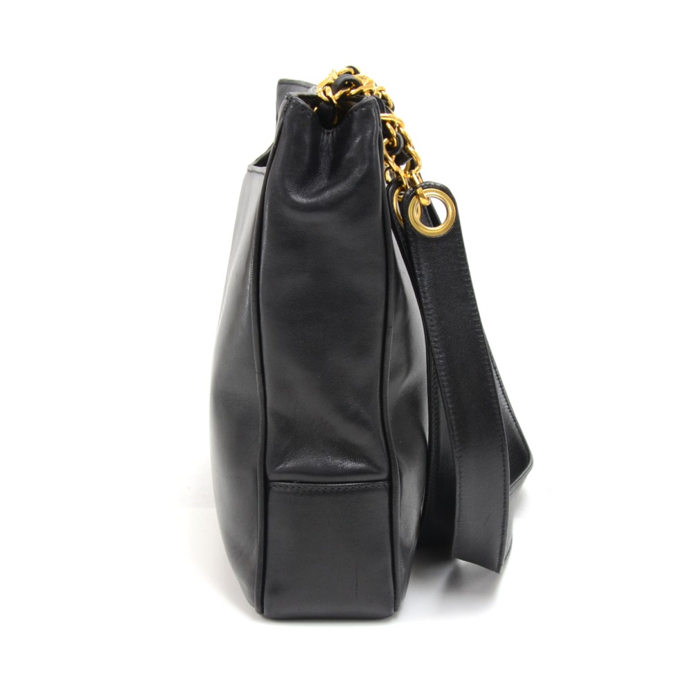 Chanel Black CC Logo Sports Lin Backpack Convertible Tote Bag 5cas928