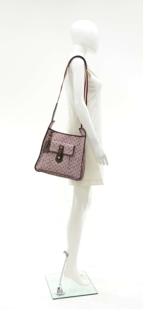 Auth Louis Vuitton Monogram Mini Canvas Besace Mary Kate Shoulder bag  0E120130n - Tokyo Vintage Store