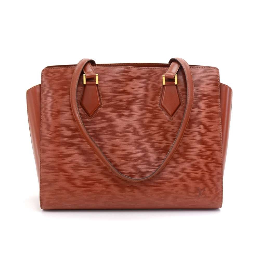 Louis Vuitton Vintage - Epi Duplex Bag - Brown - Leather and Epi